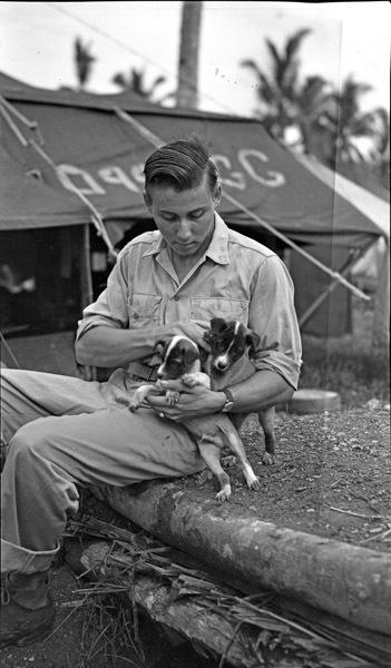 Van Reimer with Puppies 1