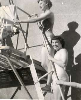 1953-54 Swim, Diving Platform