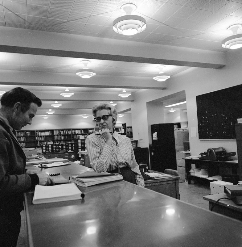 1972 Employee, Assistant Librarian Helen Bliss 01