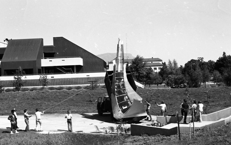 1981 Sculpture, Amphitheater Install 32
