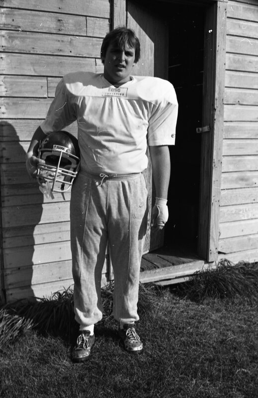 1984 Football Player, October Portraits 37