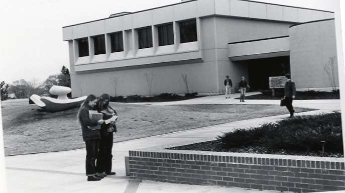 70's Zabel Hall Entrance