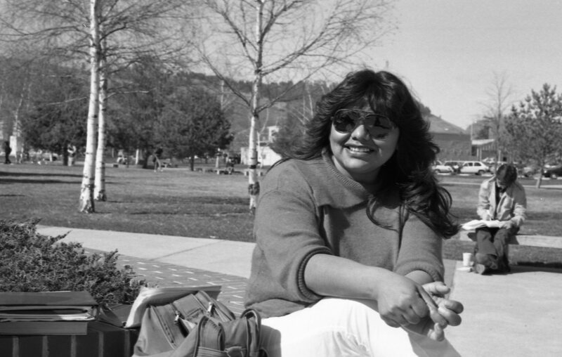 1986 Students, Outdoors in March 09