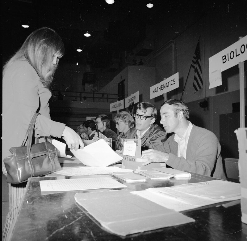 1971 Registration Day, Winter Term 12