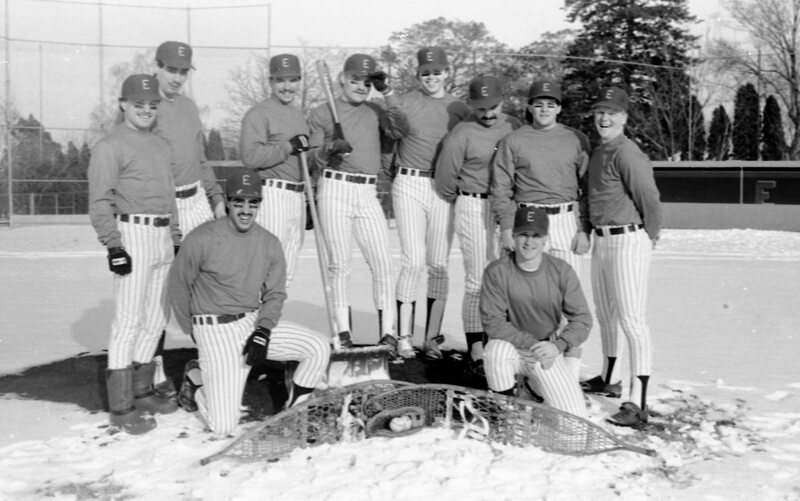 1988 Baseball Players in Snow 11