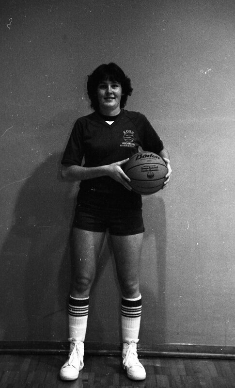 1985 Women's Basketball Players, October Portraits 24