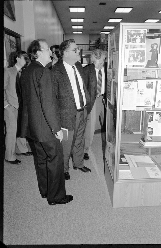 1991 Jack Evans, "Powerful Rockey" Book Signing Display 05