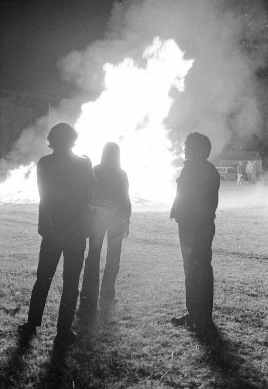 1974 Homecoming Bonfire 06
