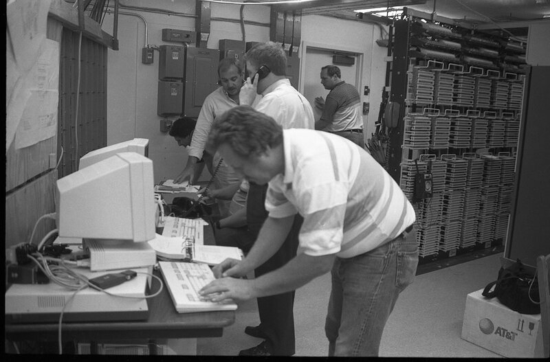 1990 Employees, New Phone System 04