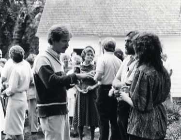 1983 Faculty &amp; Staff Reception for President Dave Gilbert 01