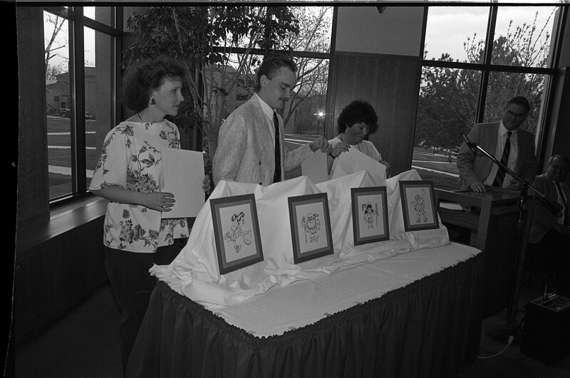1991 Athletics, Mascot Unveiling 24
