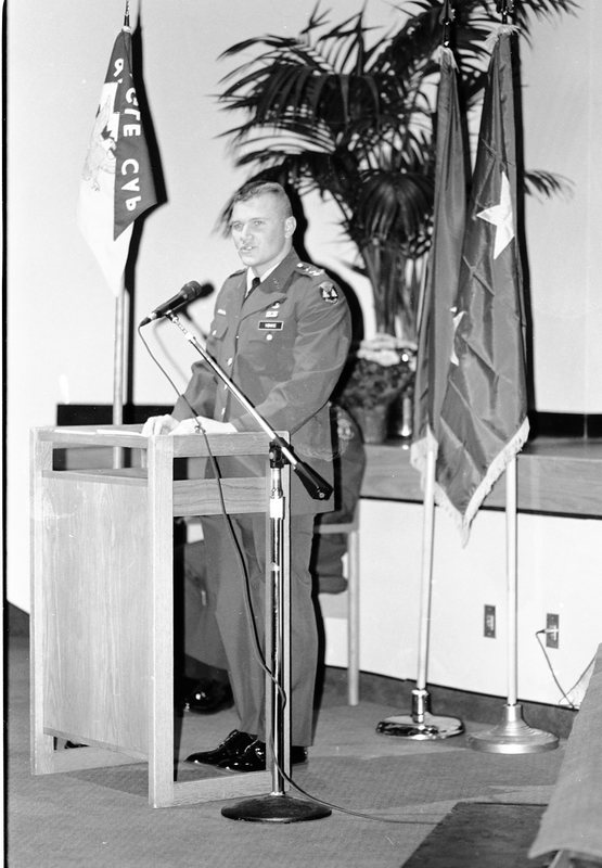 1991 ROTC Ceremony, Speaker 05
