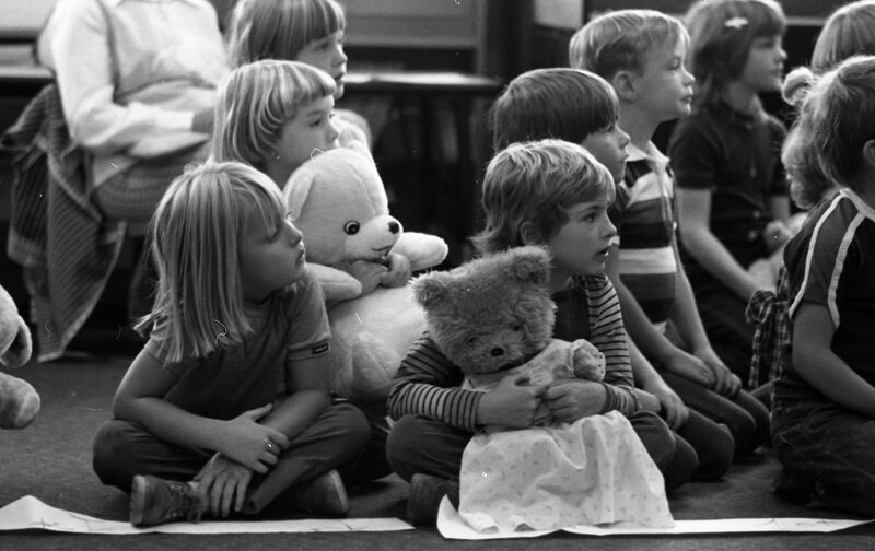 1983 Ackerman Elementary School, Teddy Bear Day 06