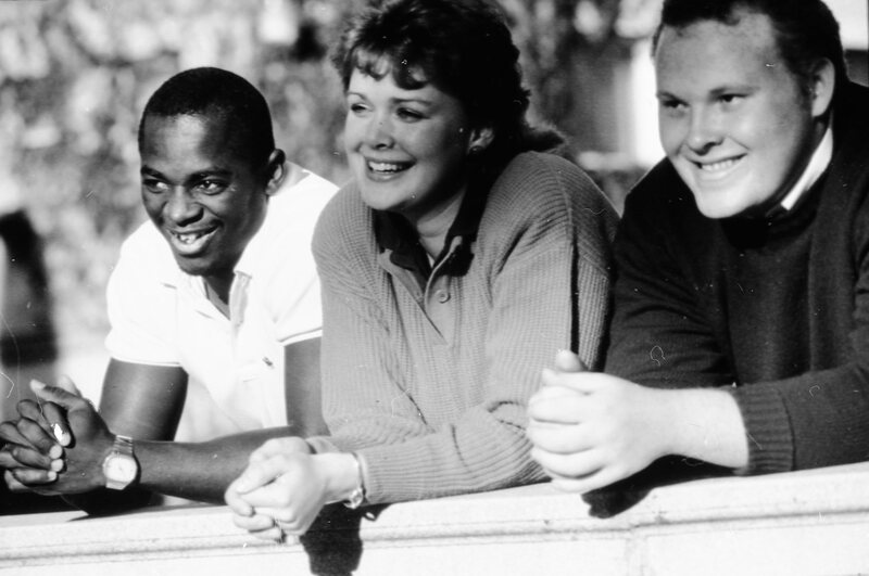 1986 Students, Outdoors in March 05