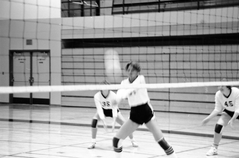 1980 Women's Volleyball Action 10