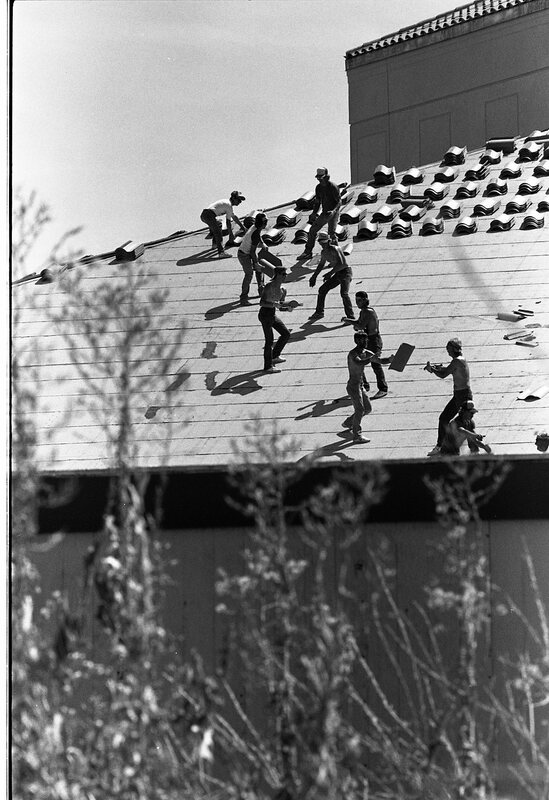 1989 Loso Hall Construction, Roof 09