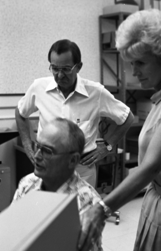 1981 Computer Center, Open House 08