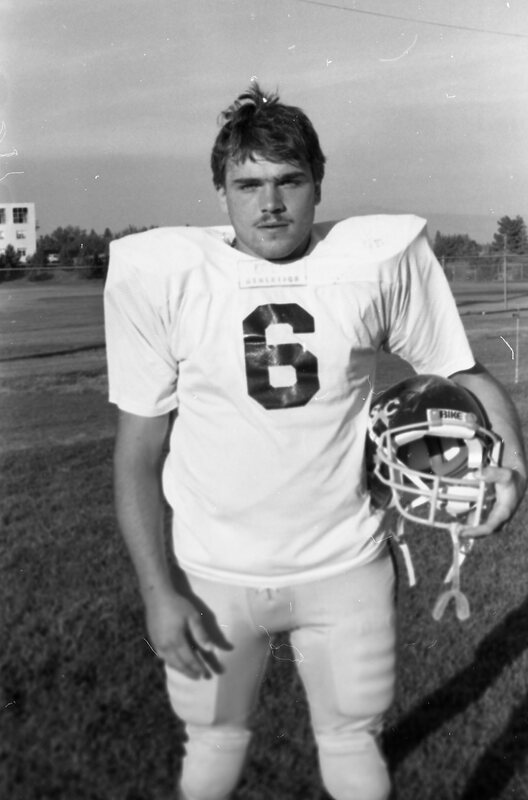 1984 Football Player, October Portraits 81