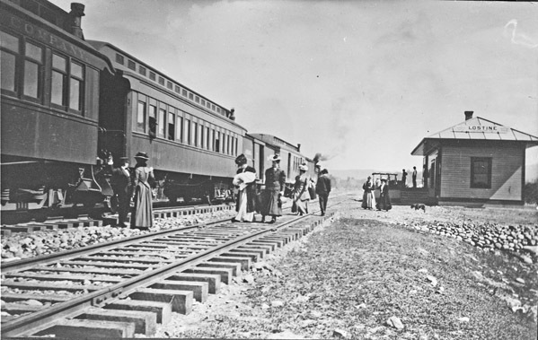 Lostine, Railroad Station