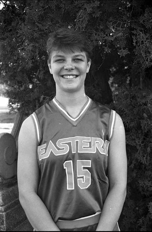 1990 Women's Basketball Player, Fall Portraits 05