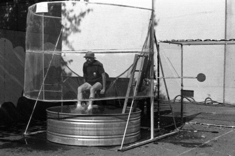 1976 Octoberfest, Dunk Tank with Rodney Briggs 08