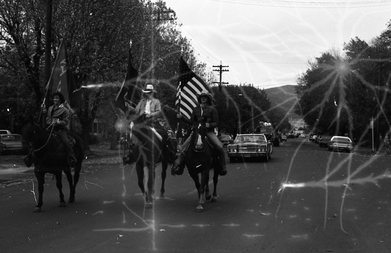 1980 Parade, Horses &amp; Flags 03