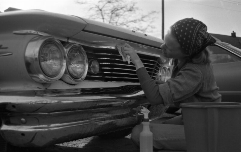 1978 Students, Car Washing 06