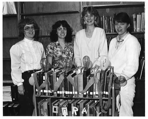1986 Employees, Walter M. Pierce Library Staff 01