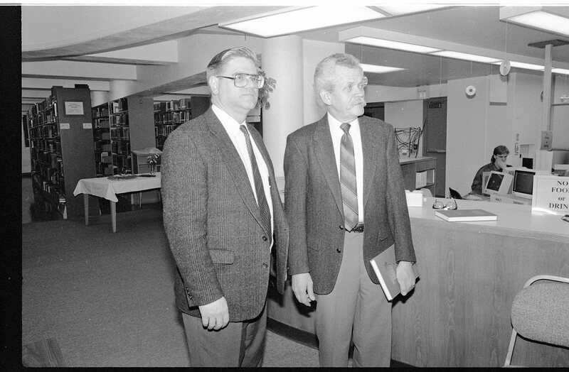 1991 Jack Evans, "Powerful Rockey" Book Signing 17