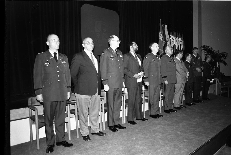 1991 ROTC Ceremony, Official Guests 08