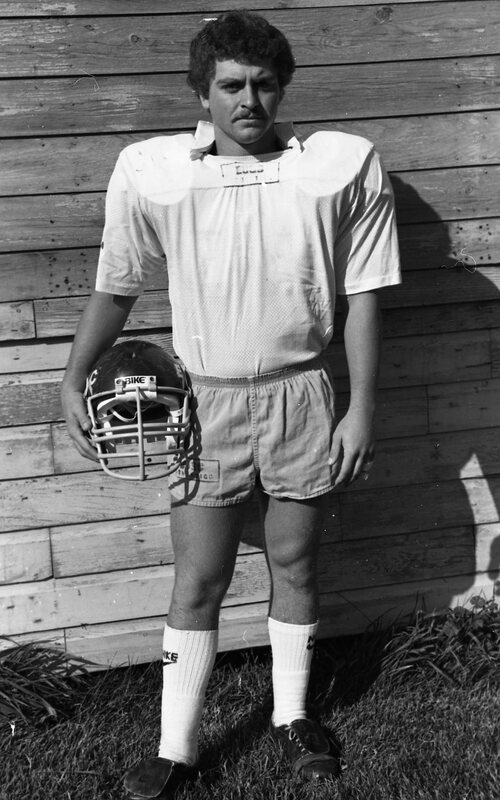1984 Football Player, October Portraits 17