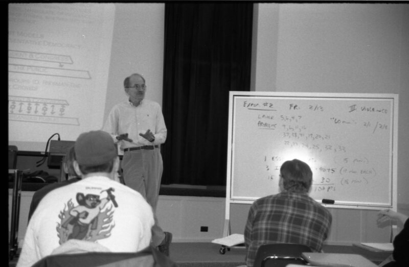 1990's Classroom, John Millay Lecture 03