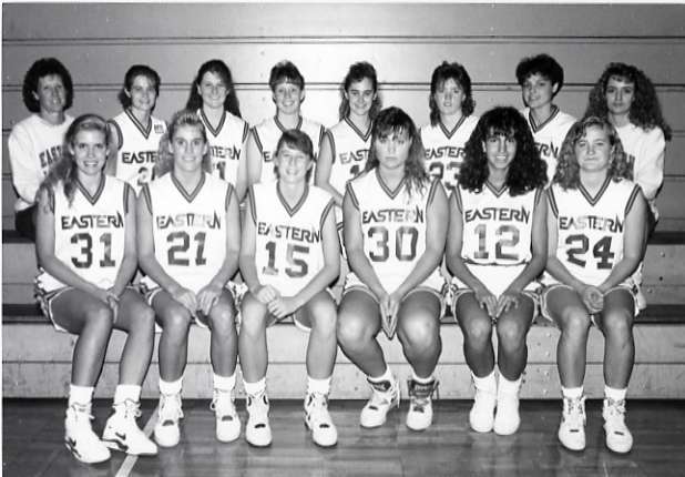 1991 Women's Basketball Team 1-3