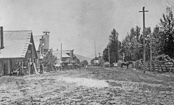 Rural Town, Mud Road