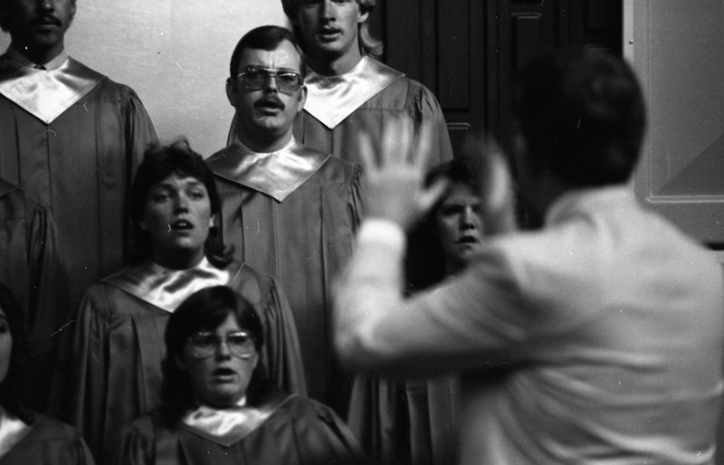 1985 May, Choir 05