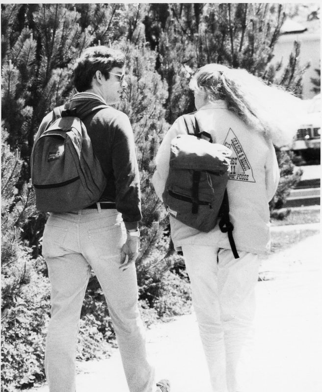 1986 Students, Walking 01