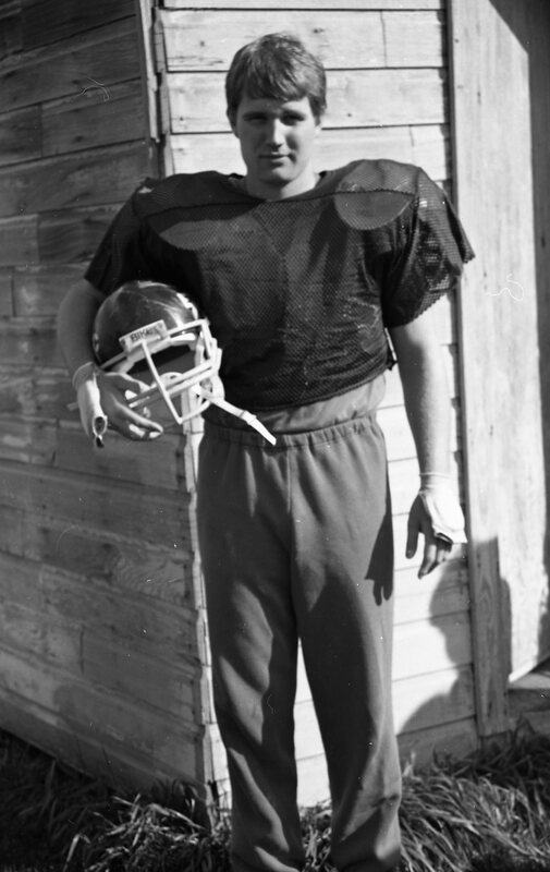 1984 Football Player, October Portraits 70