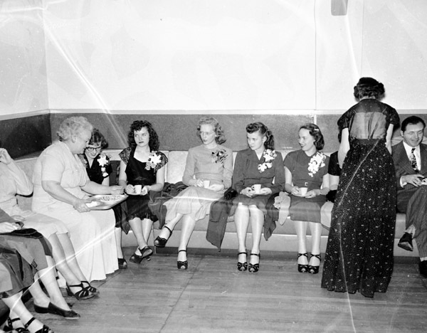 1950 Students, Refreshments 1