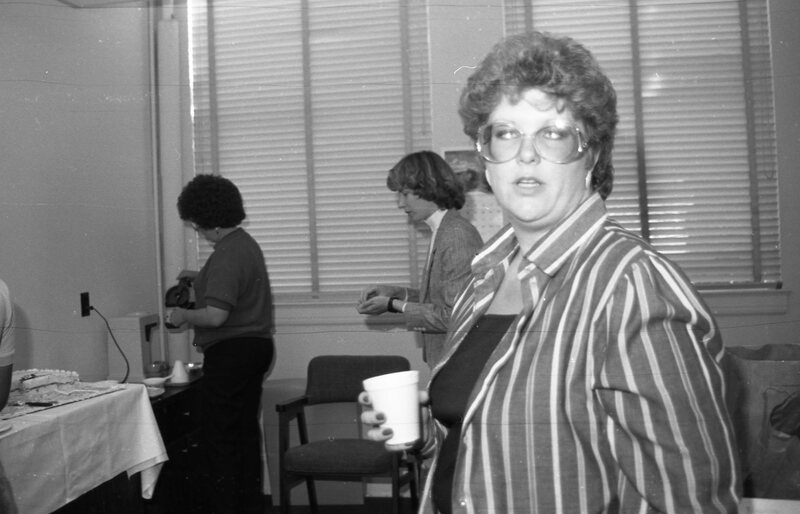 1985 Party for Sheryl Derdowski, New Personnel Director 05