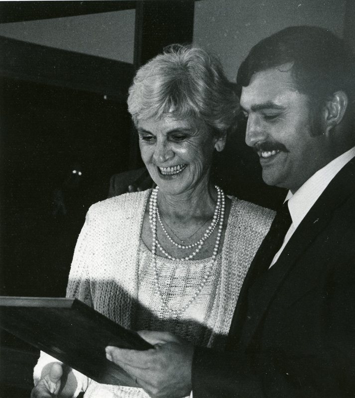 1984 Distinguished, Caroline Glassman, Honors Banquet 01
