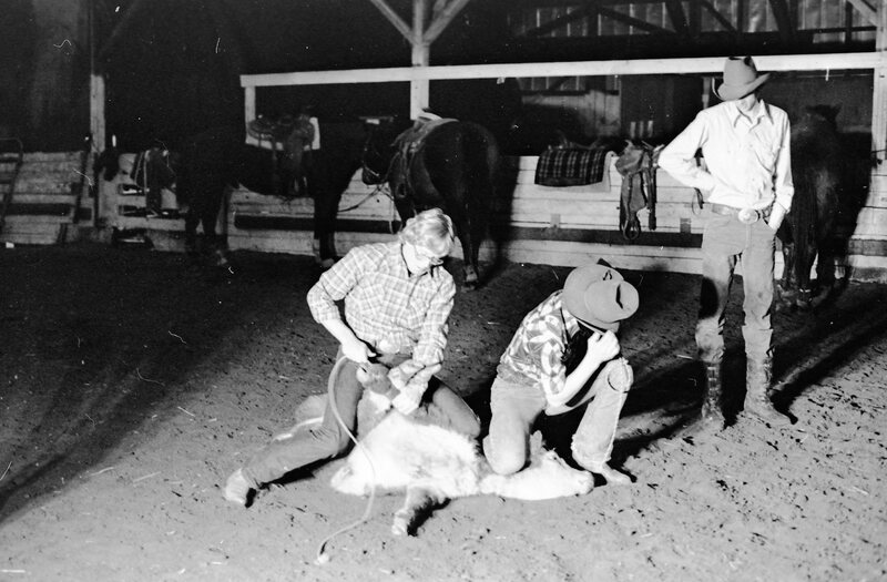 1976 Rodeo, Calf Roping 06