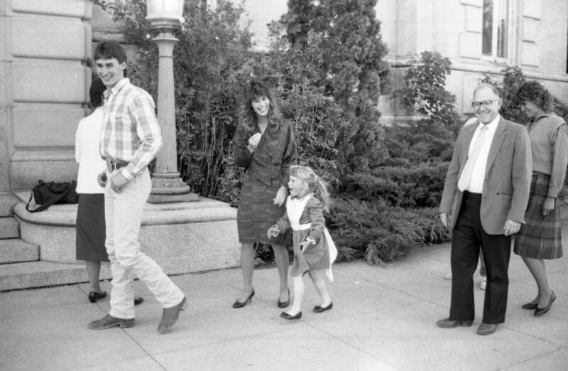 1988 Awards Assembly, Walking 03