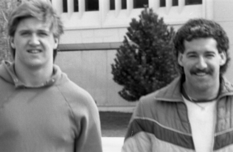 1986 Students, Outdoors in April 05