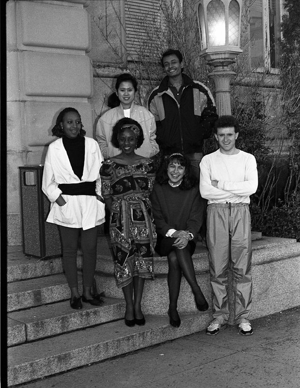 1991 Scholarships, International Student Group Portraits 02