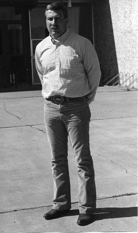 1984 New Head Football Coach, Jerry Howell 01