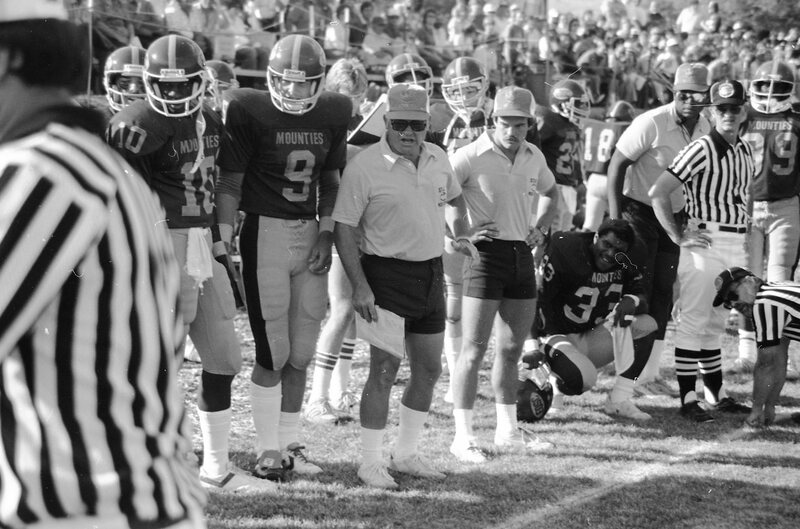 1982 Football Game, September 22nd, Sideline 05