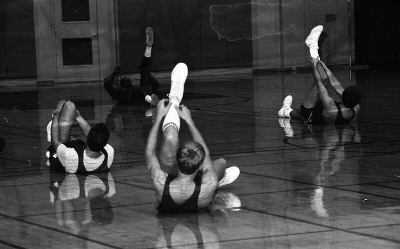 1985 Basketball Practice 07