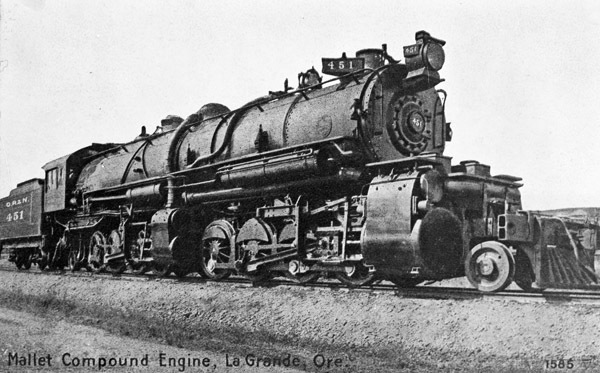 Train Engine, Mallet Compound