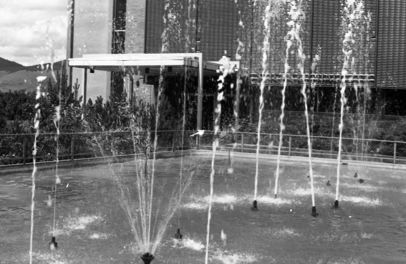 1981 Badgley Hall Fountain 01