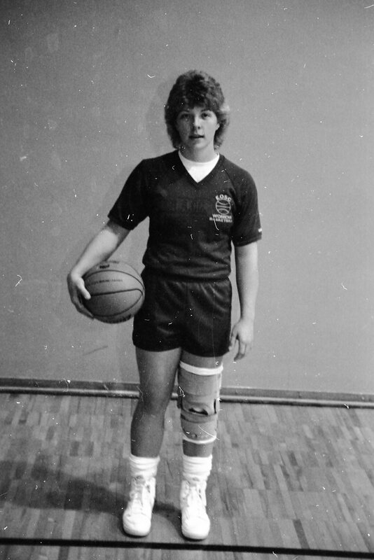 1985 Women's Basketball Players, October Portraits 13